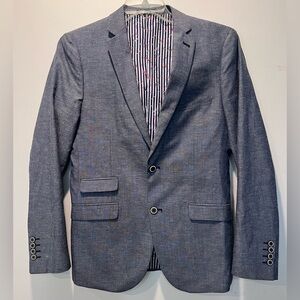 PAISLEY & GRAY Sport Coat Mens 38R Blue Blazer, Pants‎ 31/32